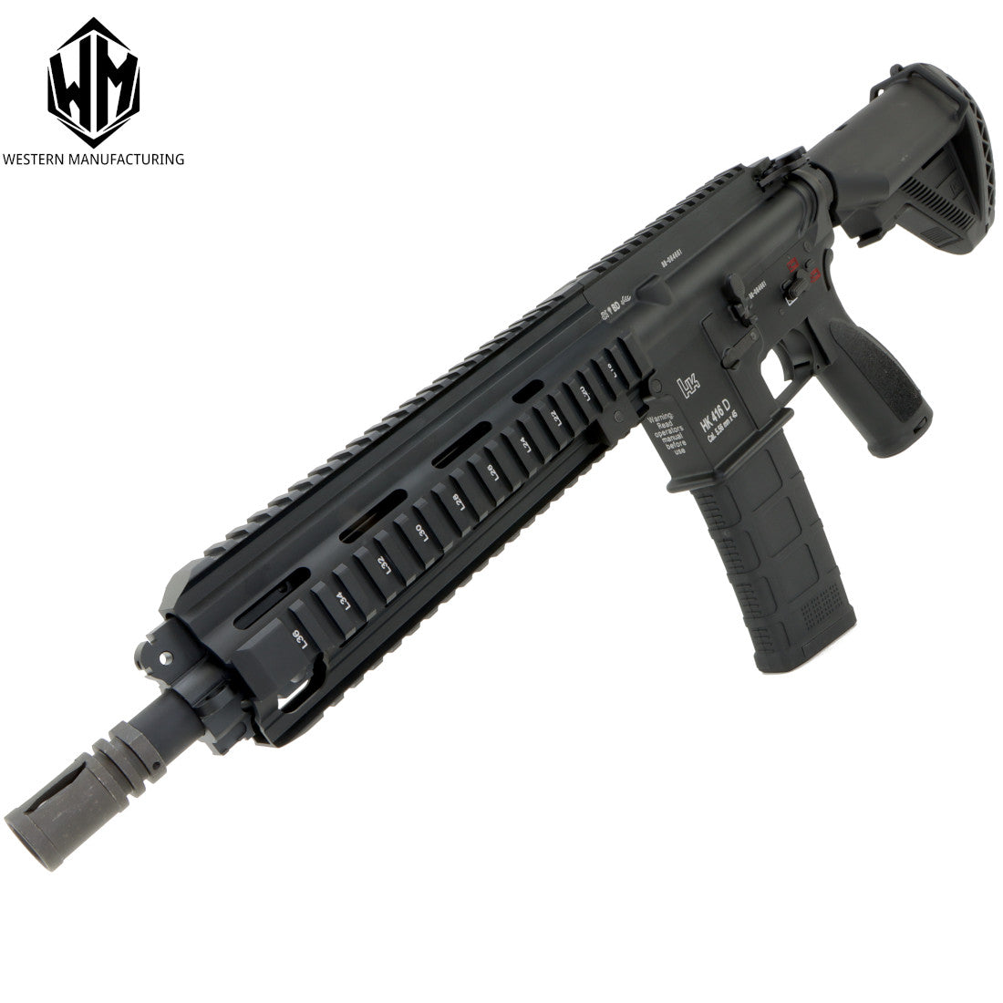 WM HK416D GBBR MWS(ZET System) Gel Blaster Assault Rifle