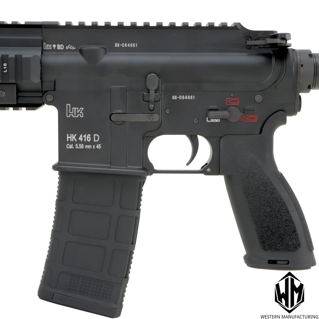WM HK416D GBBR MWS(ZET System) Gel Blaster Assault Rifle