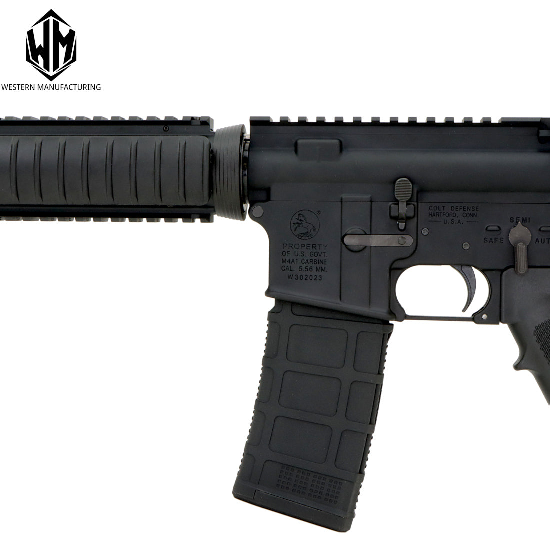 WM Colt M4A1 14.5 GBBR MWS(ZET System) Gel Blaster Assault Rifle