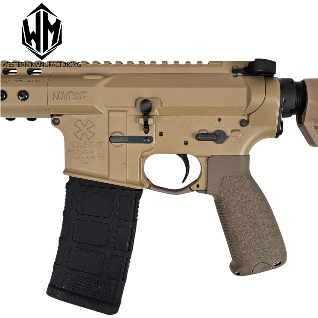 WM Noveske N4 MWS(ZET System) GBBR Gel Blaster Assault Rifle
