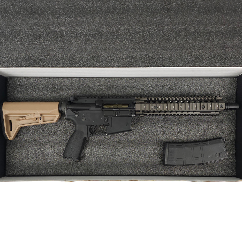 WM Colt M4 with Tan DD MK18 Handguard MWS(ZET System) GBBR Gel Blaster