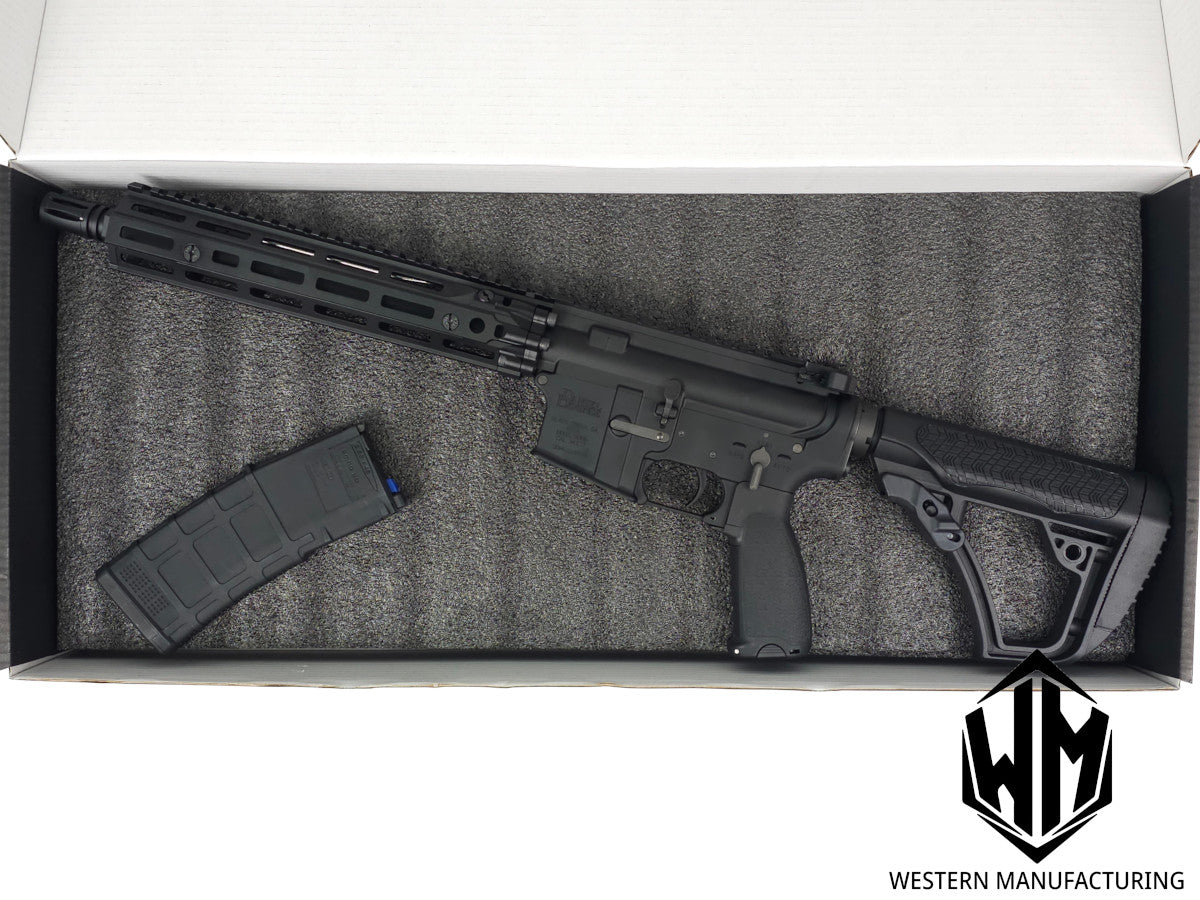 WM DD MK18 Black RIII MWS(ZET System) GBBR Gel Blaster Assault Rifle