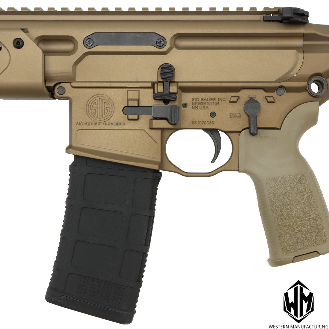 WM Tan SIG MCX Spear LT MWS(ZET System) GBBR Gel Blaster – Western